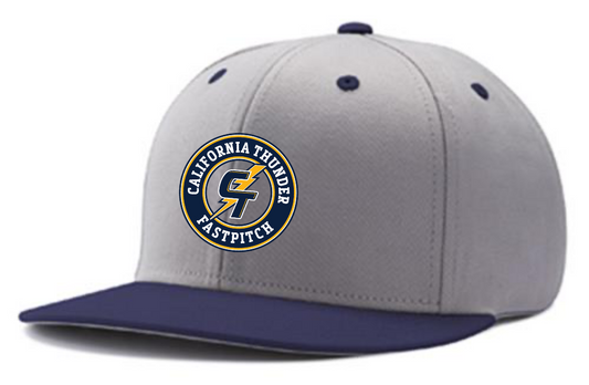 Grey/Navy Hat: Circle Logo