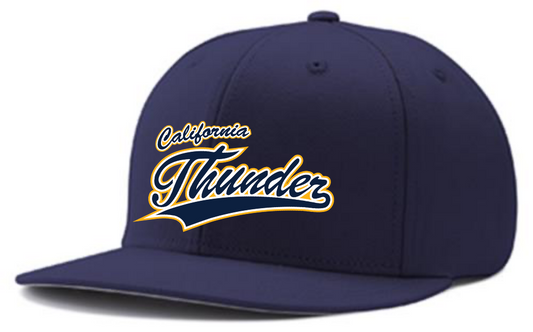 Navy Hat: Navy w/ Gold "Thunder" Logo