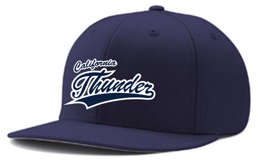 Navy Hat: Navy w/ White"Thunder" Logo
