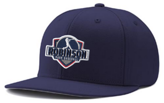 Navy Hat: Embroidered Robinson Park Logo