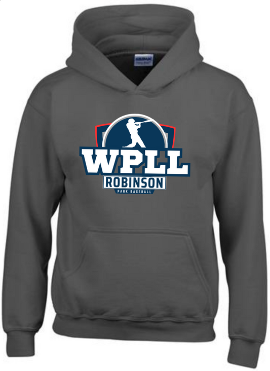 Charcoal Hoodie: WPLL Logo