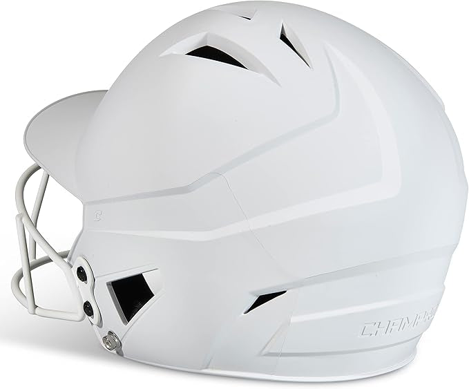 Champro White Matte Helmet