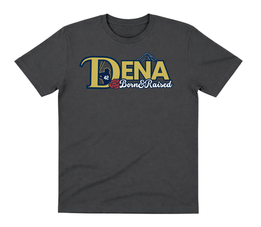 Dena Charcoal Shirt: Born & Raised