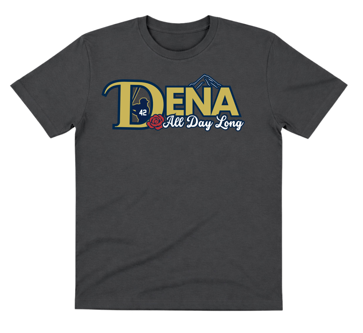Dena Charcoal Shirt: All Day Long