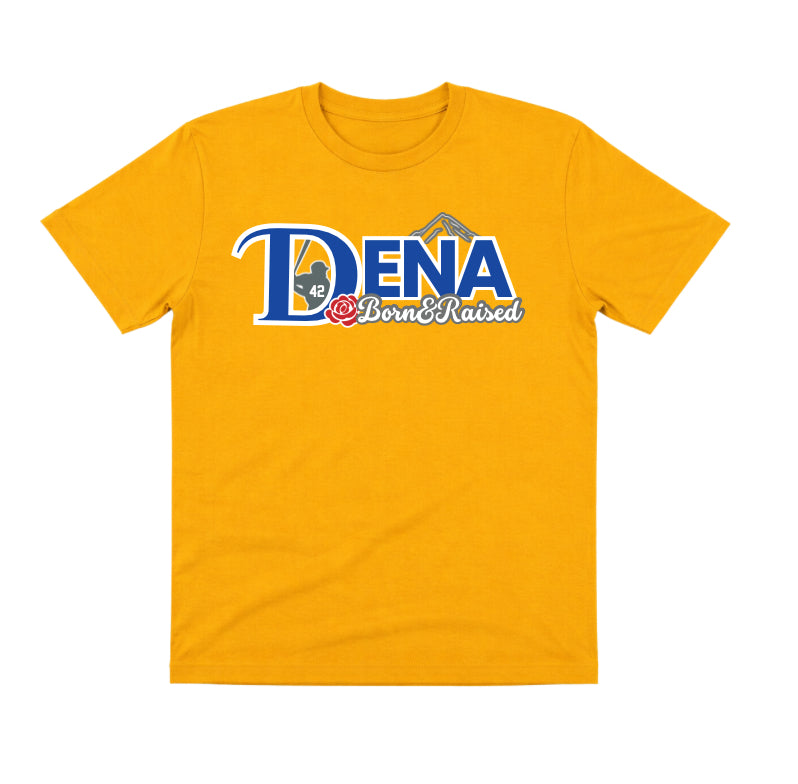 Dena Gold Shirt: Born & Raised