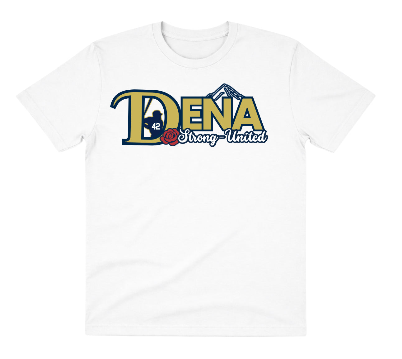 Dena White Shirt: Strong & United