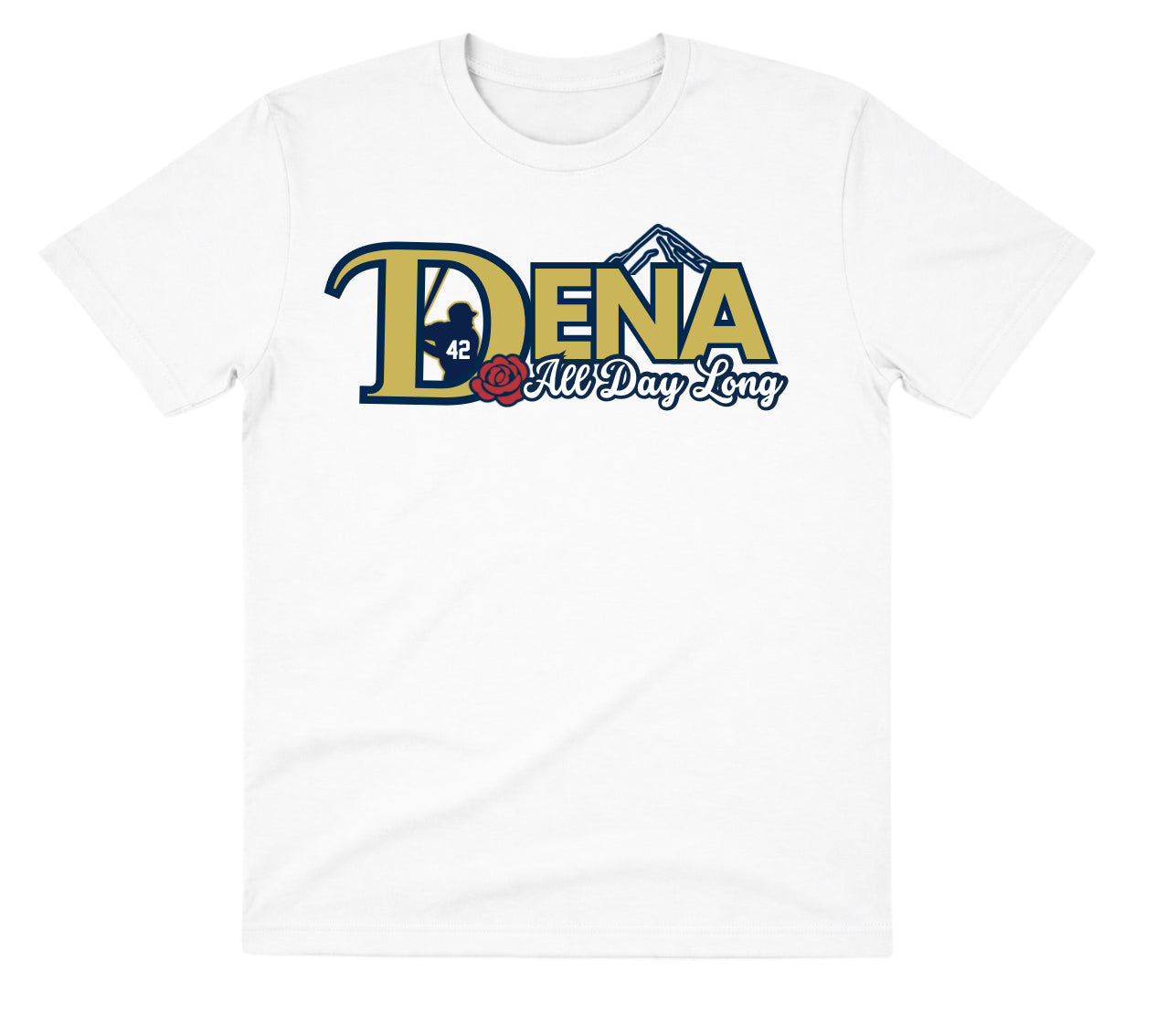 Dena White Shirt: All Day Long