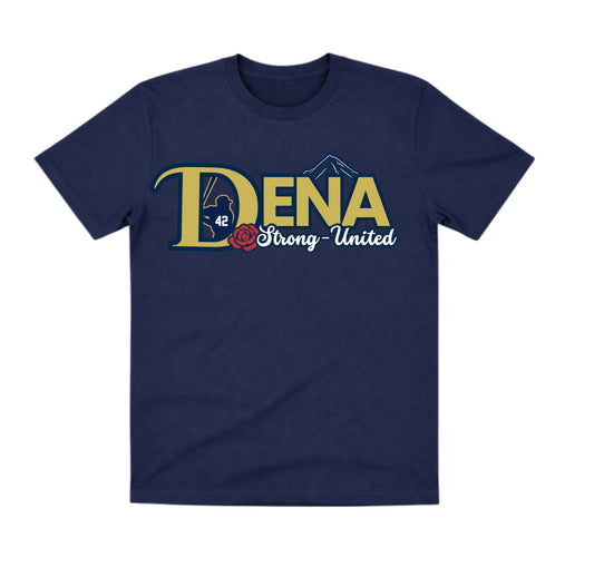 Dena Navy Shirt: Strong United