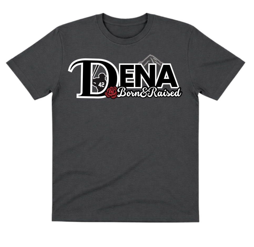 Dena Charcoal Dry Fit Shirt: Born & Raised