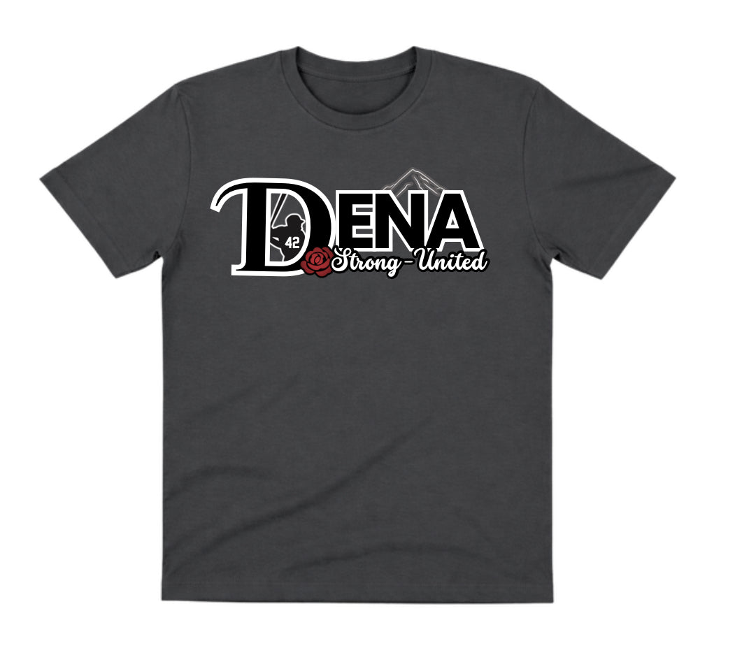 Dena Charcoal Shirt: Strong United