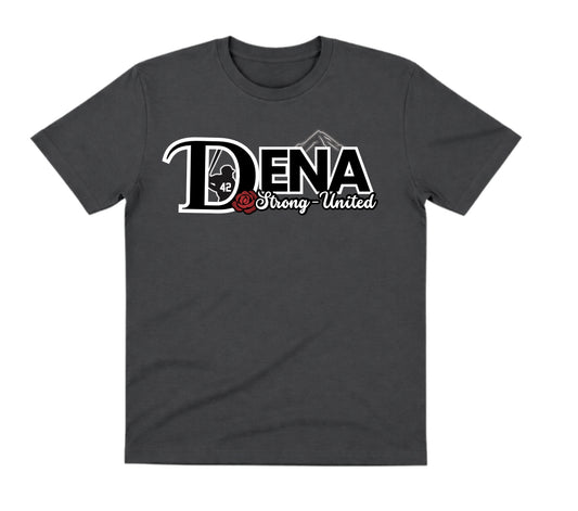 Dena Charcoal Shirt: Strong United