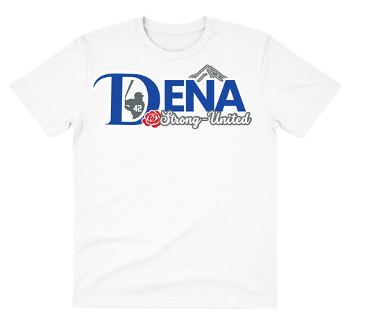 Dena White Shirt: Strong & United