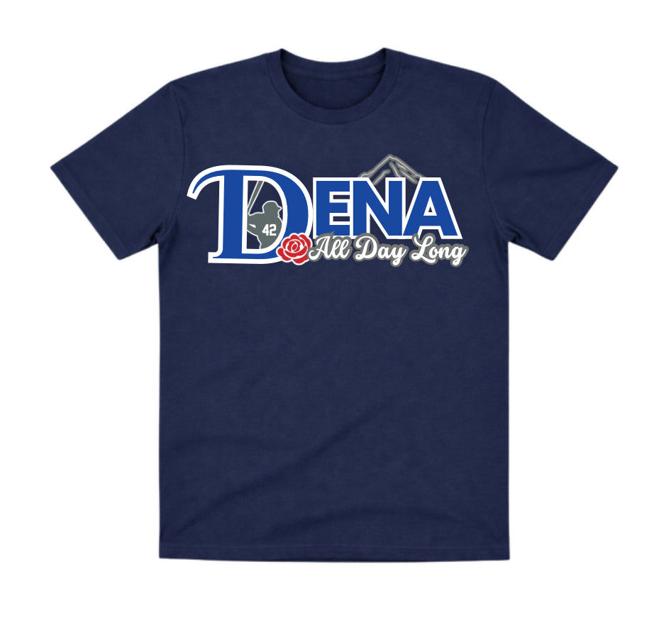 Dena Navy Shirt: All Day Long