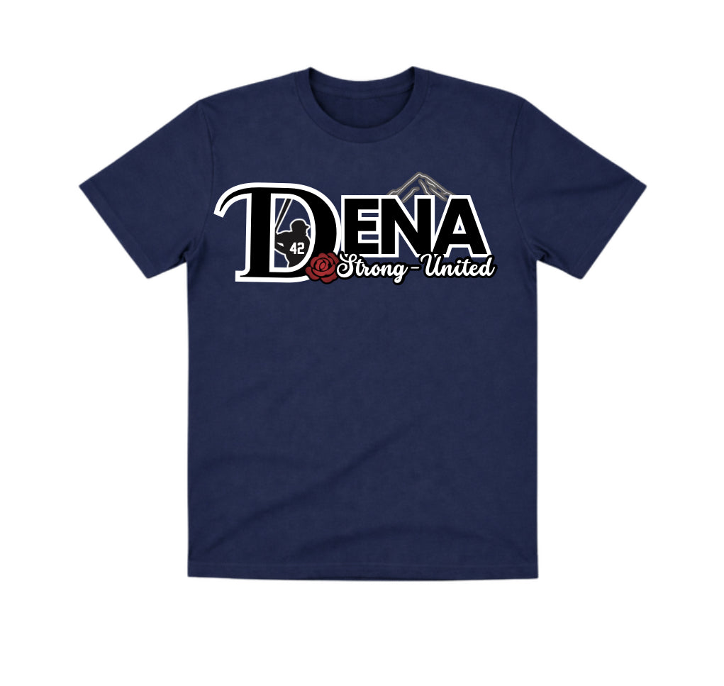 Dena Navy Shirt: Strong United
