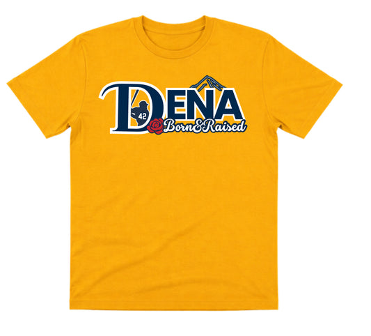 Dena Gold Shirt: Born & Raised