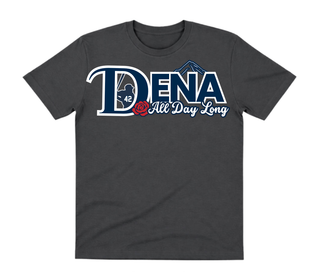 Dena Charcoal Shirt: All Day Long