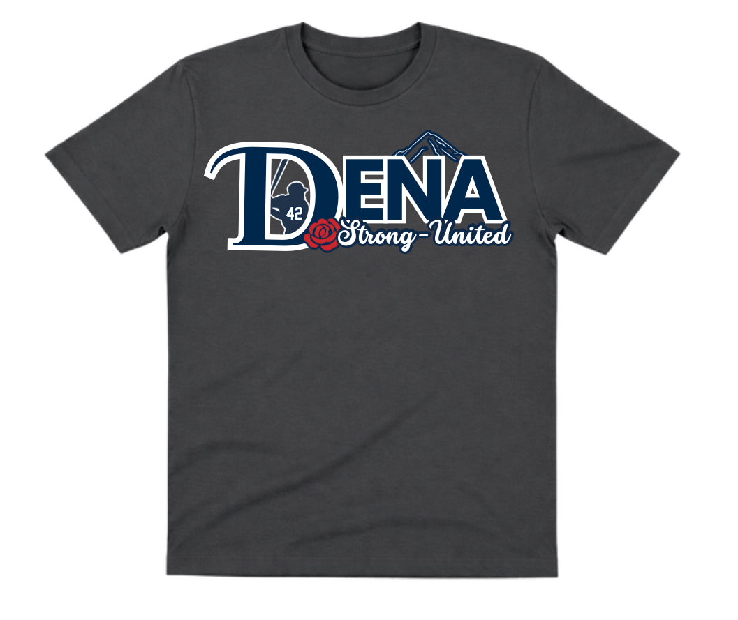 Dena Charcoal Shirt: Strong United