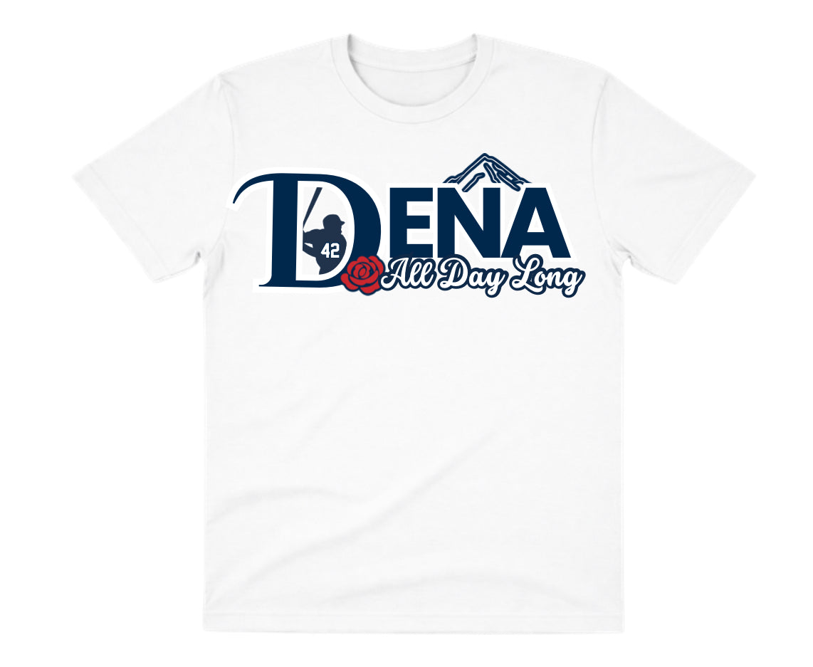 Dena White Shirt: All Day Long