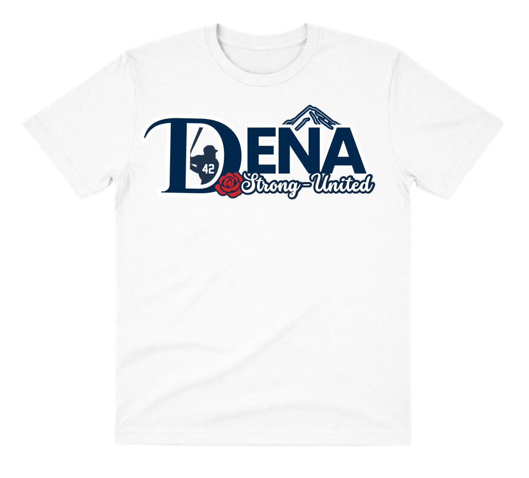 Dena White Shirt: Strong & United