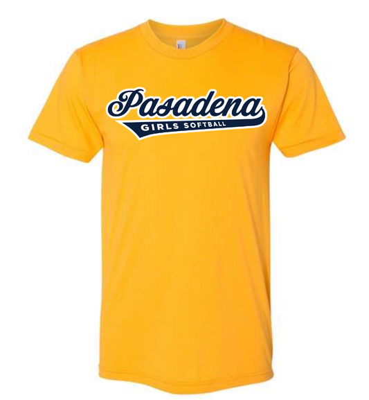 Gold Jersey: Navy/White Pasadena Logo