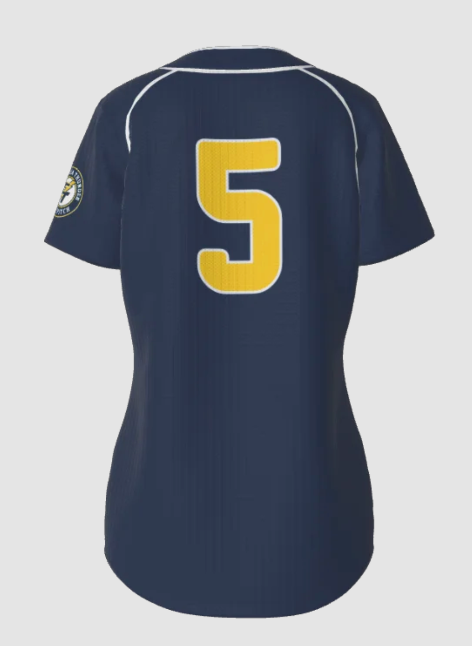 MIZUNO Cal Thunder Showcase Jerseys (White/Navy/Gold)