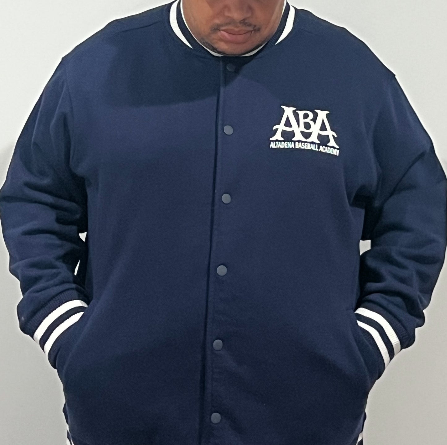 ABA New Era Varsity Jacket (Left Chest Logo | Back Dena Natives)