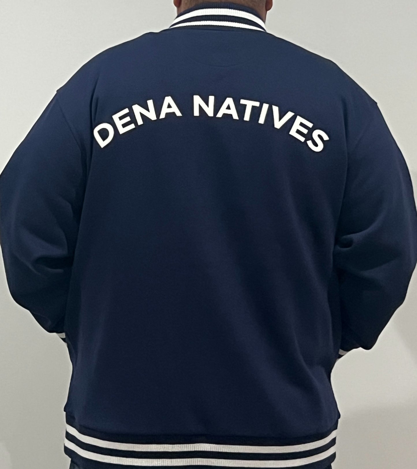ABA New Era Varsity Jacket (Left Chest Logo | Back Dena Natives)