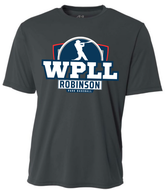 Youth Charcoal Dri Fit: WPLL Logo