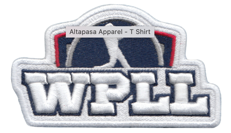 WPLL Iron-On Patches (Logo: WPLL)