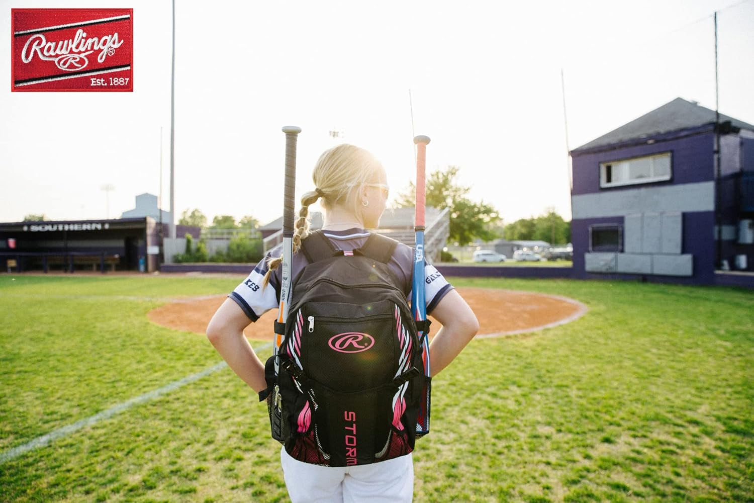 | Storm Backpack Equipment Bag | Girls T-Ball/Youth Baseball & Softball | Multiple Colors