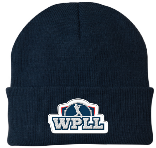 Beanie Navy: WPLL Logo