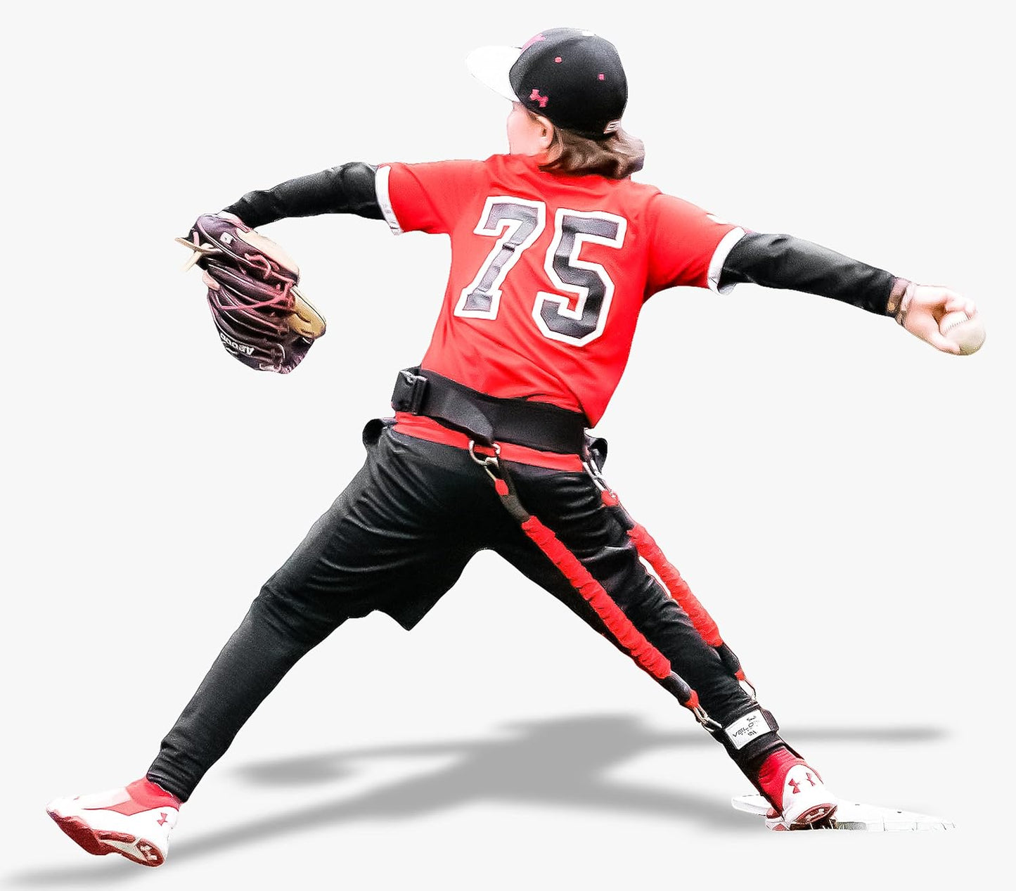 VPX Baseball Training Harness, Adds 4-6MPH Power and Velocity Quickly, Improves Swing, Hitting, Pitching, Throwing Mechanics, Custom Fit, Hitters Pitchers, All Ages