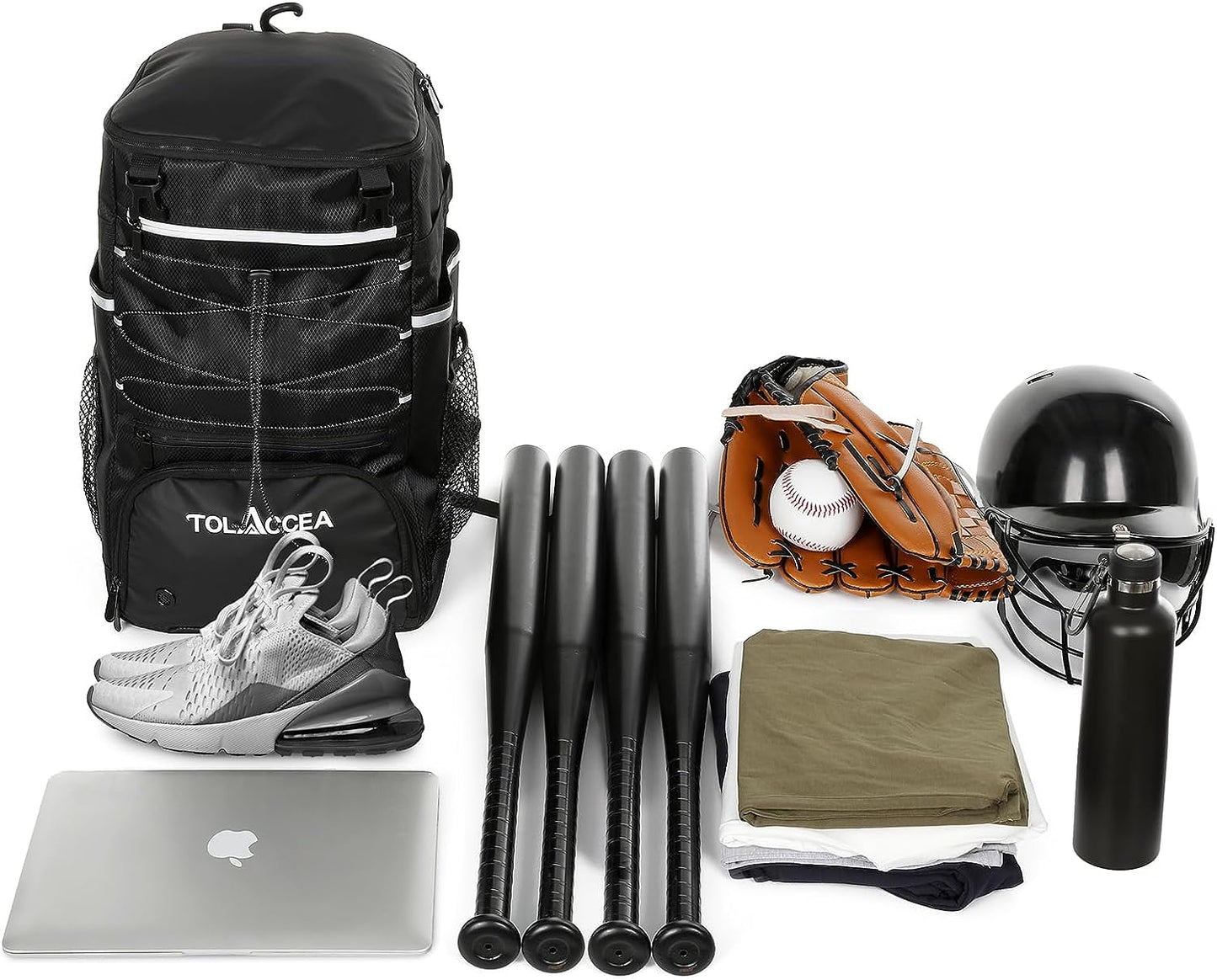 Baseball Backpack, Baseball Bat Bag for Youth Adult, Lightweight Equipment Bags