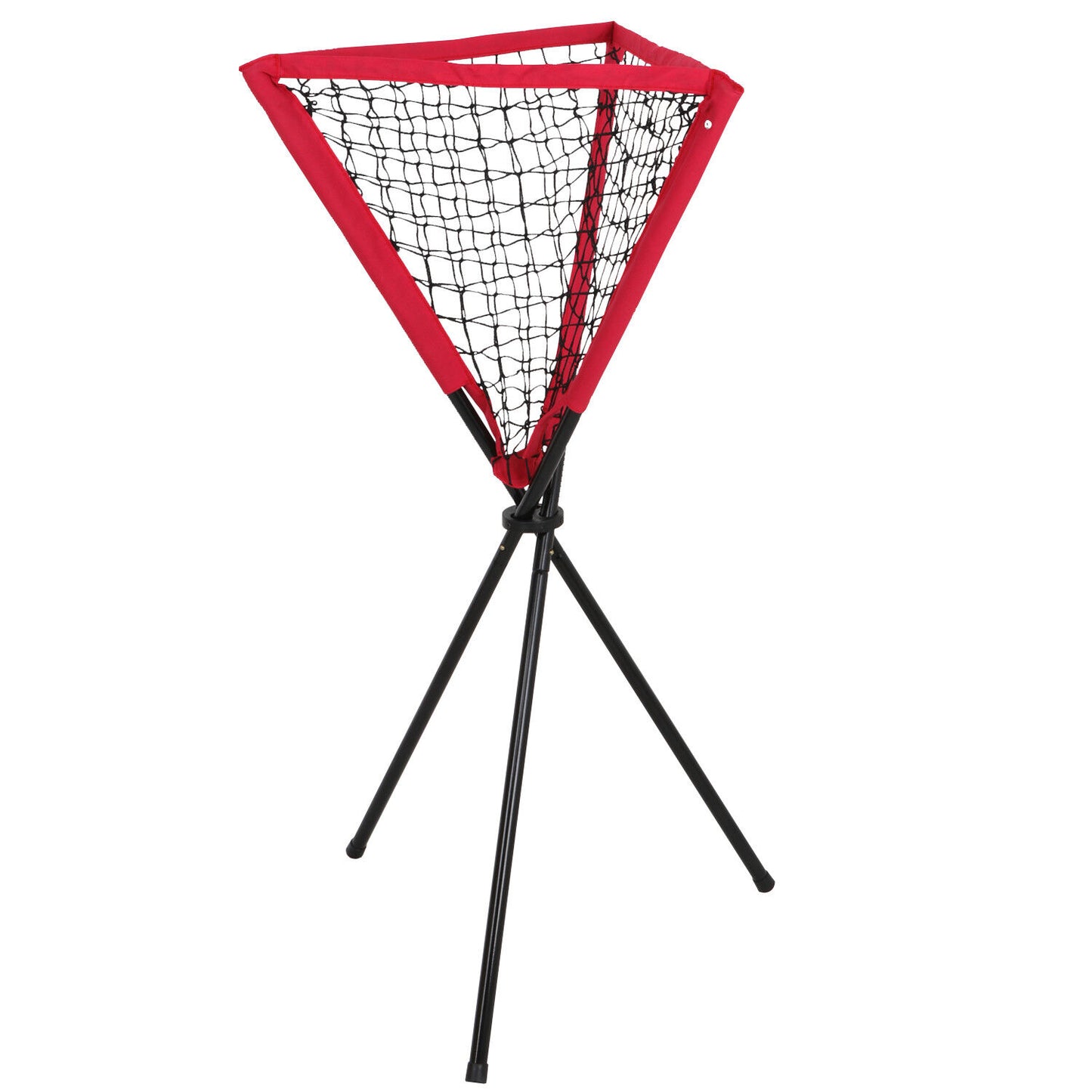 Portable Baseball Softball Batting Pitting Practice Ball Caddy W/Carrying Bag