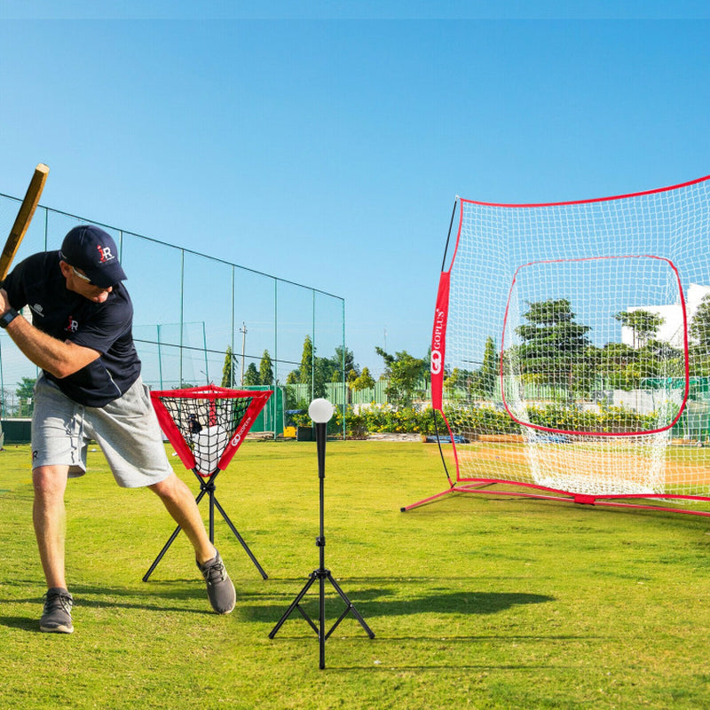 Portable Practice Net Kit with 3 Carrying Bags