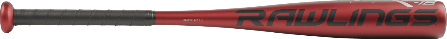 RX4 Red Youth T-Ball Bat, 25 Inch (-12)