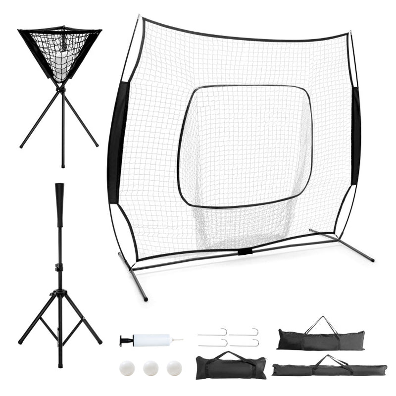 Portable Practice Net Kit with 3 Carrying Bags