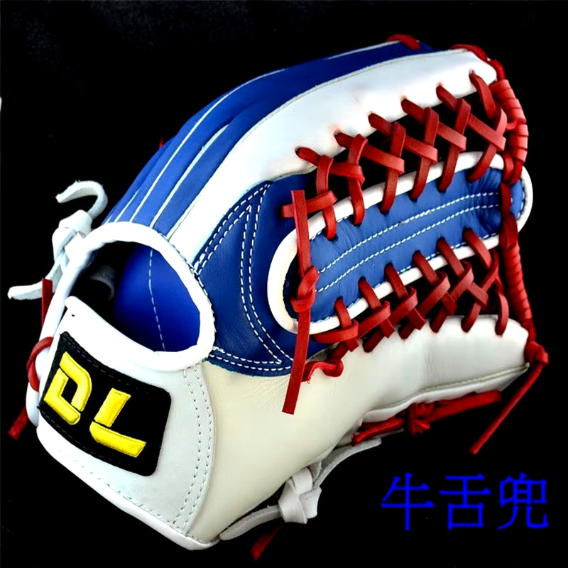 Infield Pitcher All Cow Leather Baseball and Softball Gloves Hard Left-Handed Right-Handed Pitcher Sleeve