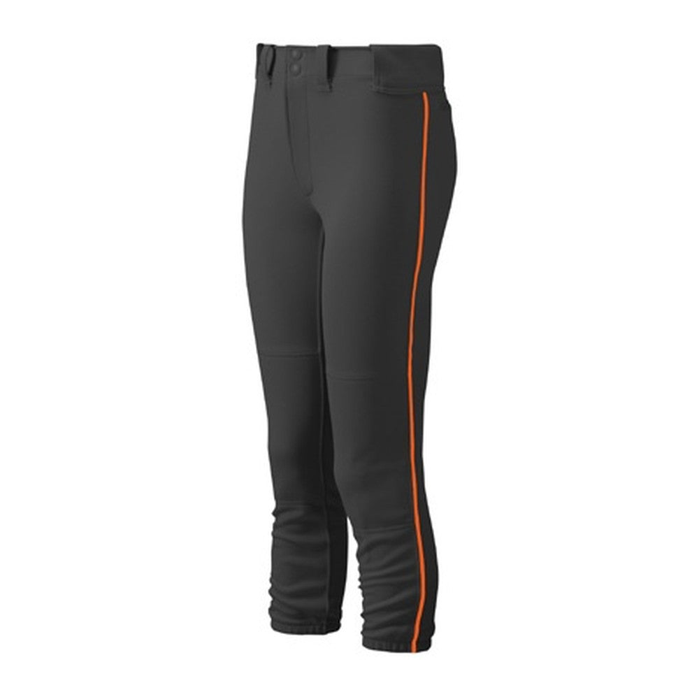 Mizuno Youth Girls' Belted Piped Softball Pants