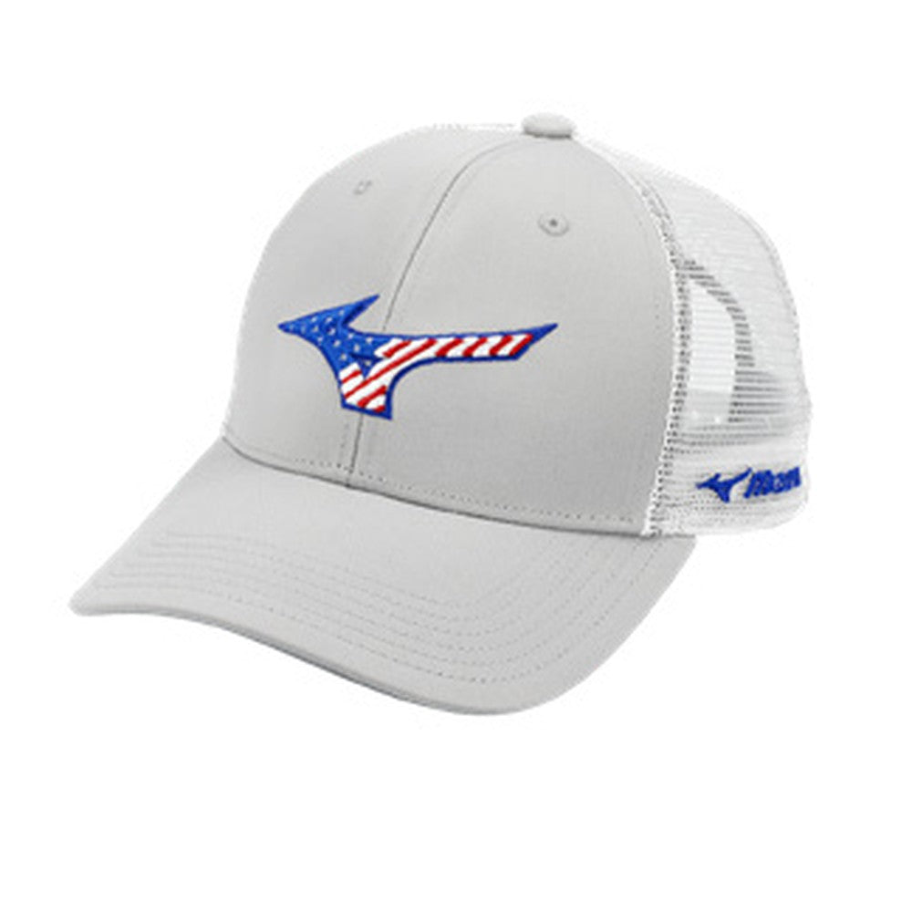 Mizuno Runbird Patriot Trucker Hat